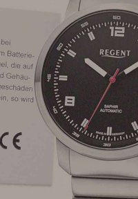 Regent ARMBAND - Uhr - silberfarben