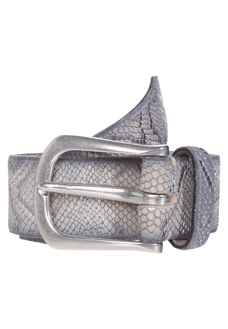 b.belt - Riem - vanille metallic, Vergroten