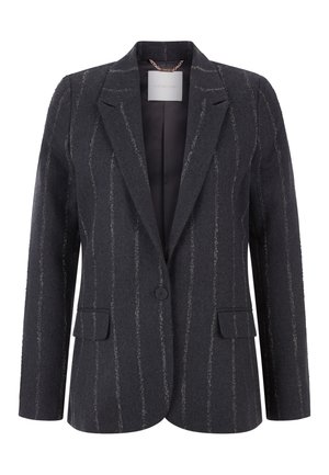 Rich & Royal MIT REVERSKRAGEN UND PATTENTASCHEN - Žakete - grey melangé