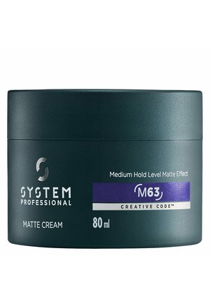 SYSTEM PROFESSIONAL MAN - MATTE CREAM - Produit coiffant - transparent