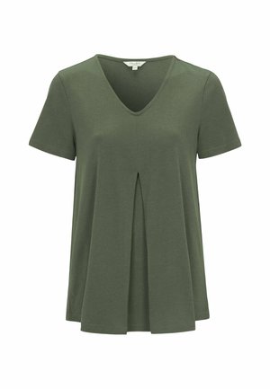 V-NECK - T-shirts print - dark green