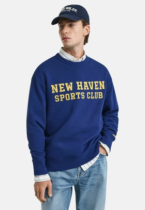 GANT GRAPHIC CREW NECK - Sweatshirt - rich navy