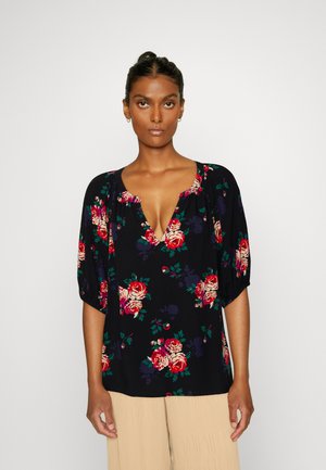 GAP PUFF - Μπλούζα - black