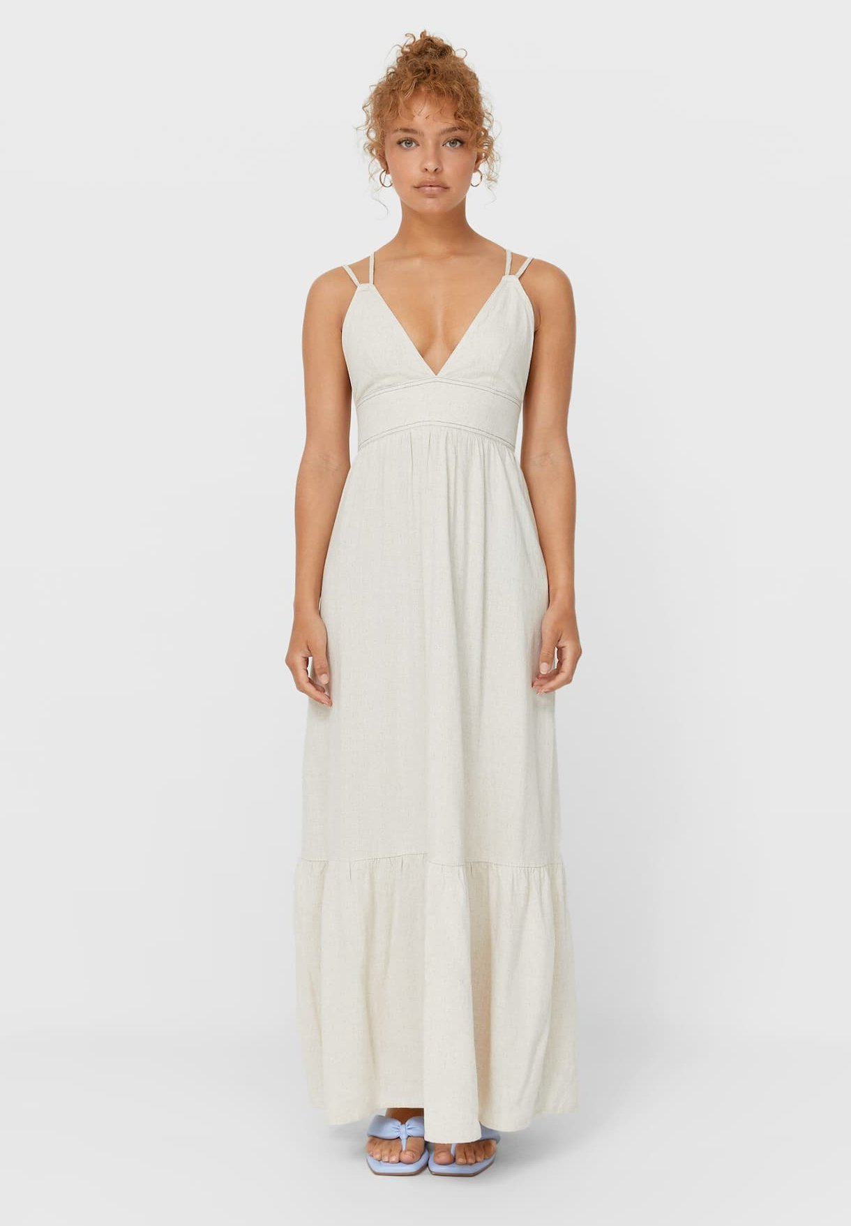 robe longue stradivarius