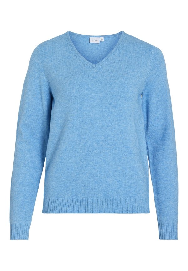 VIRIL V-NECK -NOOS - Strickpullover - türkis