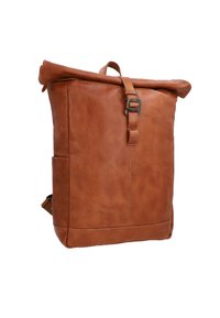 Gusti Leder BENDIK - Tagesrucksack - honigbraun