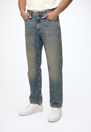 Jack & Jones, JJIEDDIE JJCREW ST 802 - Дънки с прав крачол - blue denim