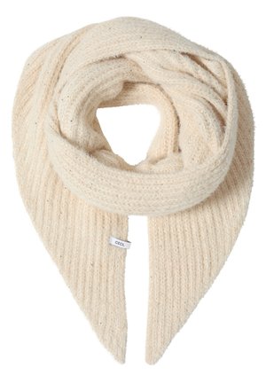 DREIECK MIT GLITZER - Scarf - weiß
