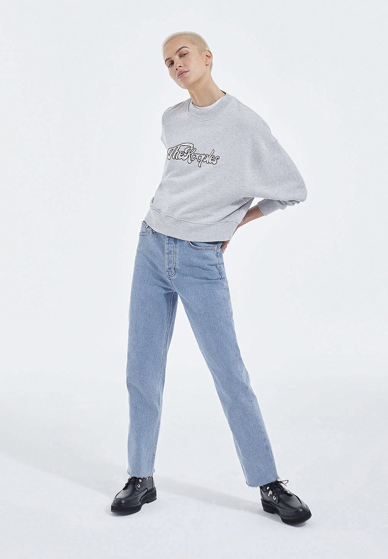 Damen Bekleidung | The Kooples Sweatshirt grey melange/grau - PD60668 Damen Bekleidung | The Kooples Sweatshirt grey melange/grau - PD60668