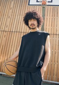 Nike Performance - CREW - Top - black/pale ivory Miniaturna slika 1