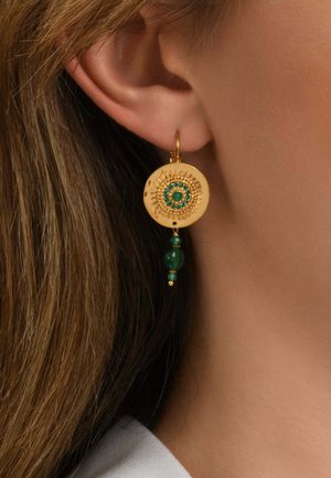 Satellite Paris, DAKOTA - Boucles d'oreilles - vert
