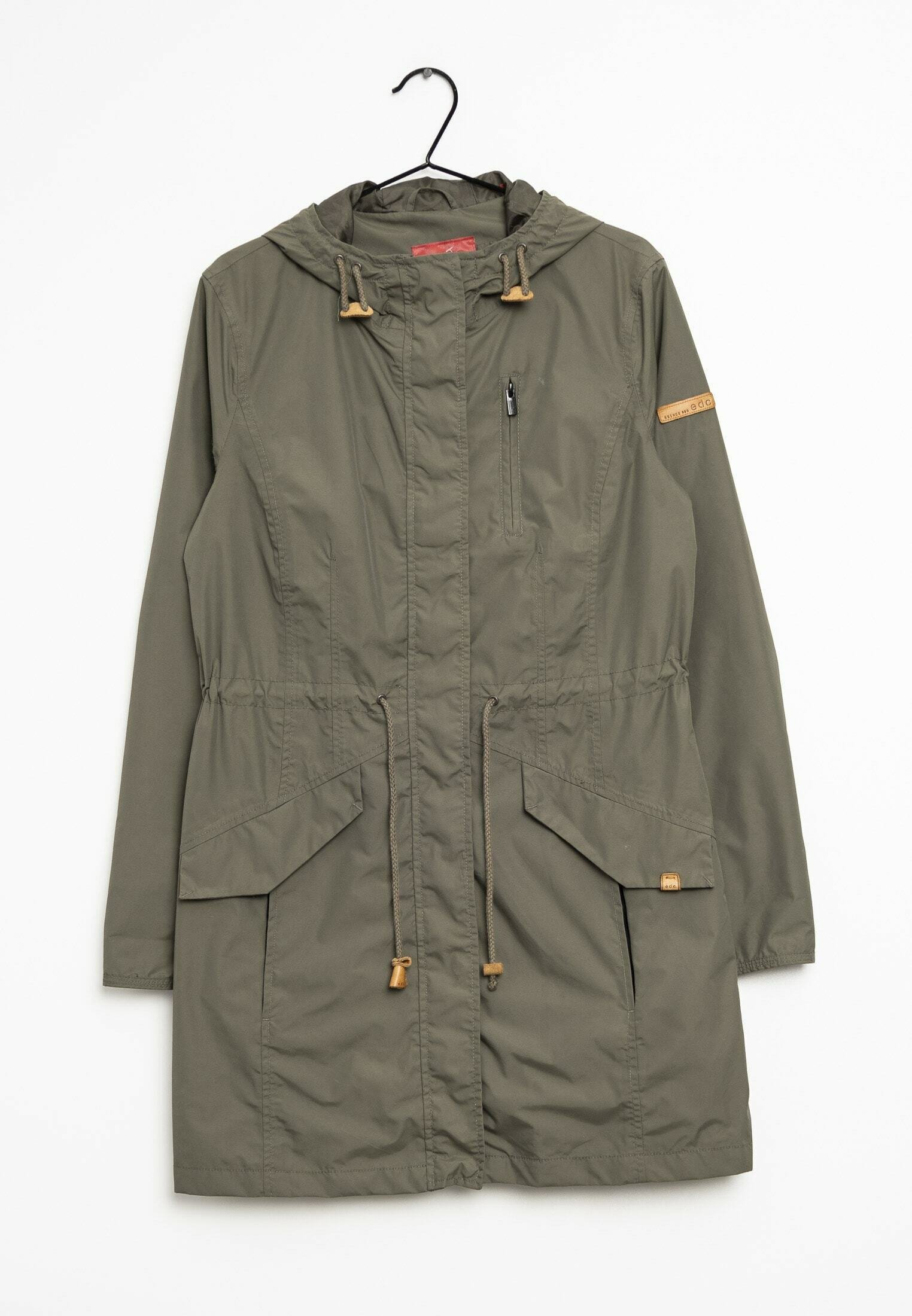 Edc By Esprit Damen Parka Edc By Esprit Parka Khaki (Pre-owned)