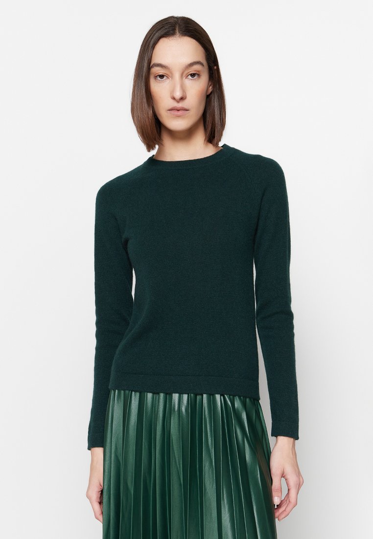 Just Cashmere Trui donkergroen Just Cashmere Trui donkergroen