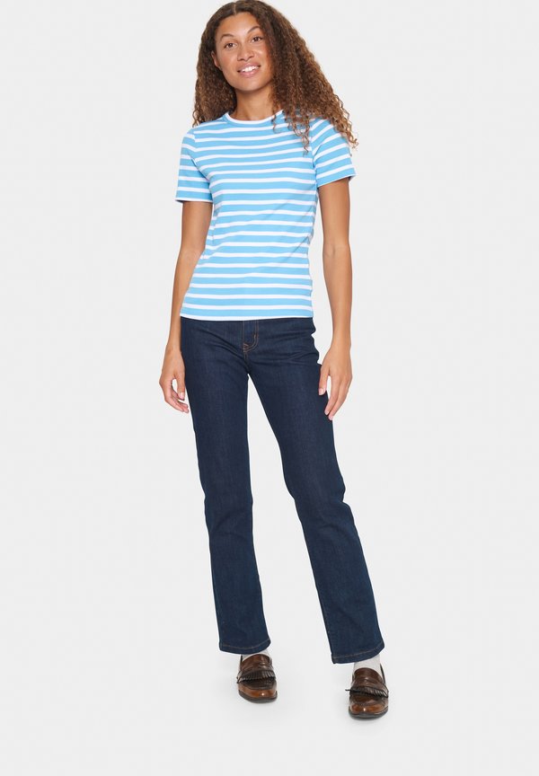 ASTER SS STRIPE - Print T-shirt2