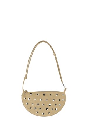 WITH STUDS - Handtasche - beige