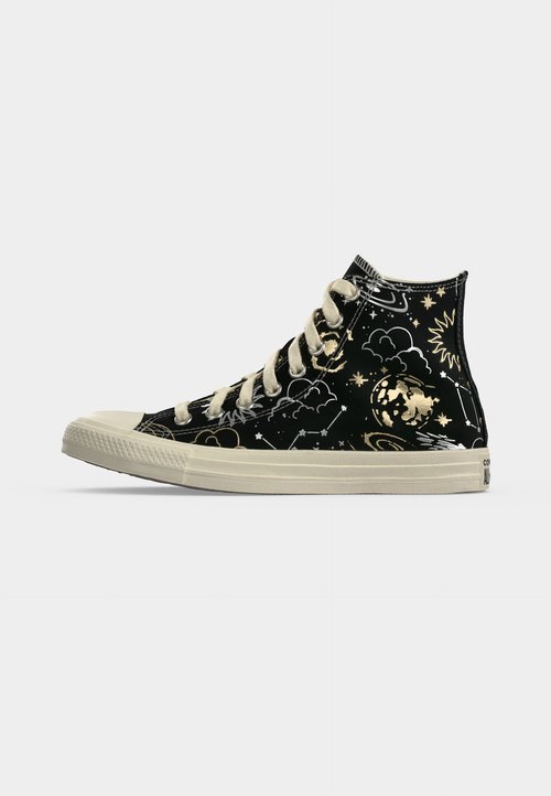 Converse CHUCK TAYLOR ALL STAR - Zapatillas altas - black/silver/gold — photo 2
