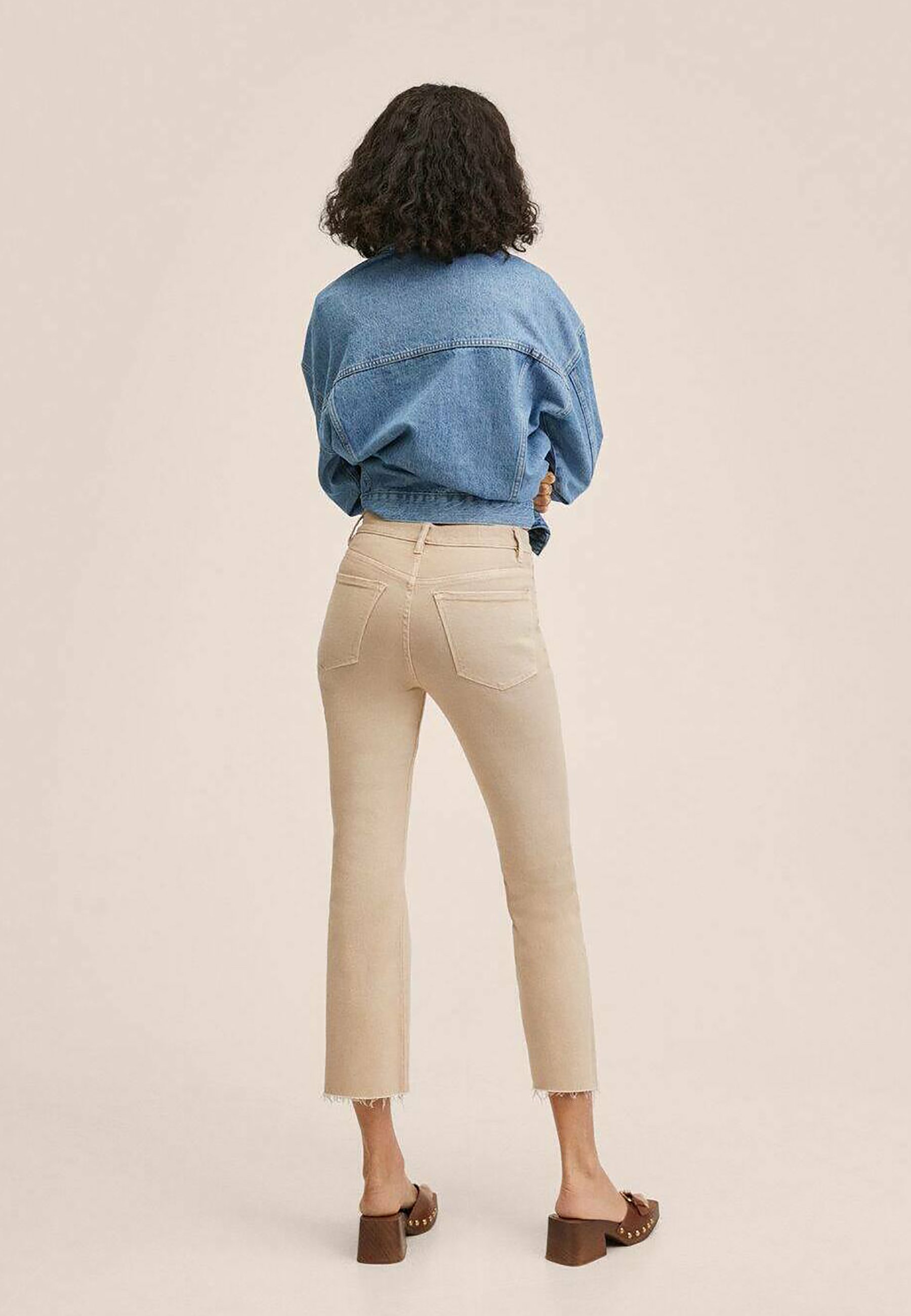 Mango SIENNA - Flared Jeans - beige - Zalando.de