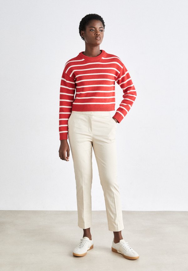 SLIM SLACK - Chinos - soft oat3