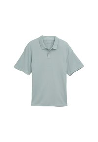 RELAXED FIT WAFFELSTRUKTUR - Poloshirt - light ice blue