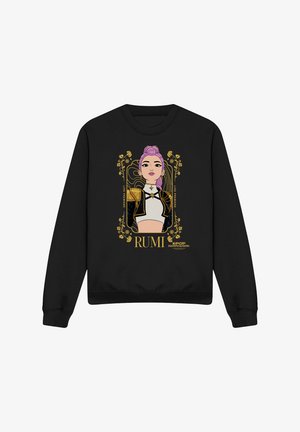NETFLIX, KPOP DEMON HUNTERS RUMI GOLDEN FRAME - Sweatshirt - black