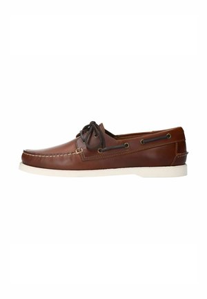 Scarpe da barca - cognac