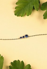 Live Diamond Armband - bla gulguld färgad