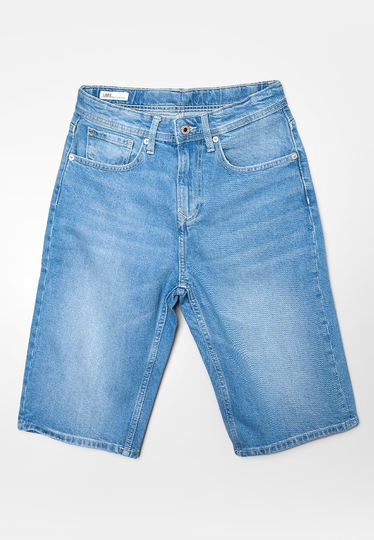 Pepe Jeans Jeansshort blauw