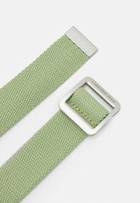 Calvin Klein Jeans ACID DYE LOGO BELT UNISEX - Klassiske belter - sharp green