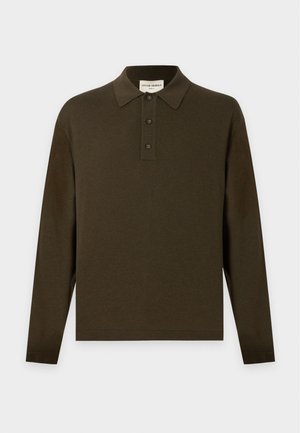 OFFICINE GENERALE, BAY - Bluză polo - olive