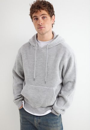 Balmohk Hooded Sweatshirt - Striktrøje - grey1