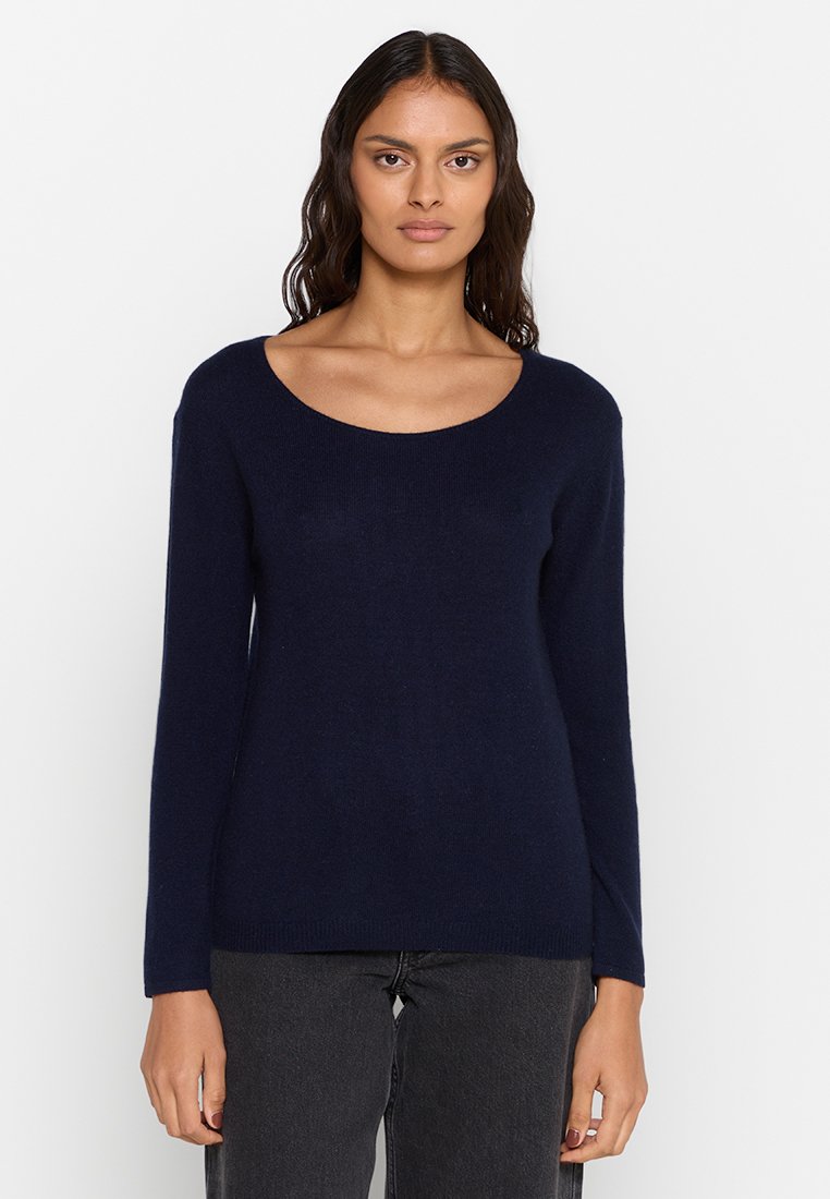 Authentic Cashmere Trui donkerblauw Authentic Cashmere Trui donkerblauw