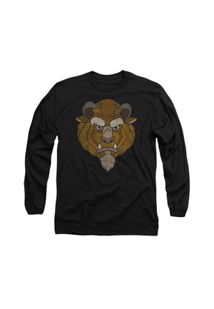 BEAUTY AND THE BEAST BEAST HEAD - Long sleeved top - black