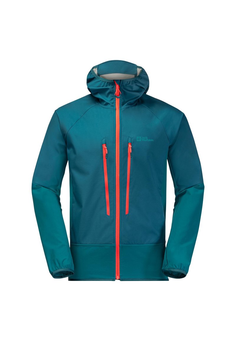 Jack Wolfskin ALPSPITZE - Softshell jakker - blue coral