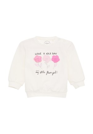 Sweatshirt - ecru