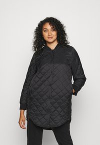 Vero Moda Curve VMHAYLE JACKET - Manteau court - black