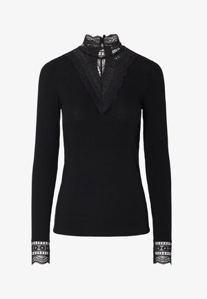 YAS, Long Sleeved YASELLINA HIGH NECK - Longsleeve - black