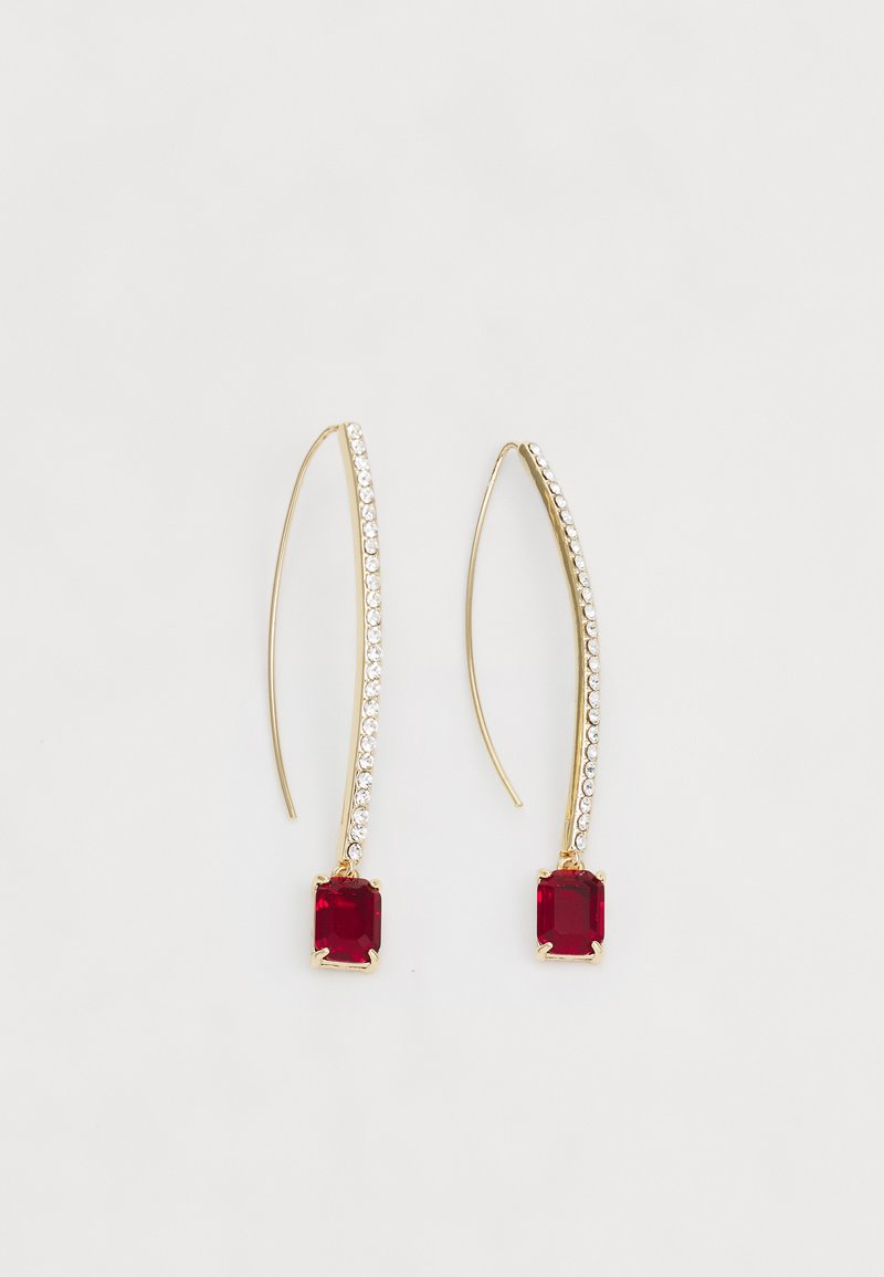 Lauren Ralph Lauren PAVE STONE THREADER - Fülbevalók - gold-coloured/siam