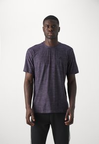 adidas Performance STRETCH - Sportska majica - shadow violet/black