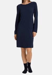 Hanro NATURAL ELEGANCE - Camicia da notte - deep navy
