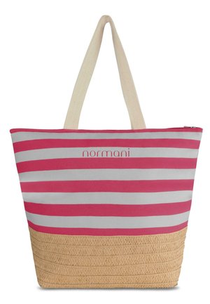 MACKAY BEACH BAG - Shopping Bag - burgund