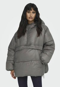 ONLY OVERSIZE - Zimný kabát - plum kitten