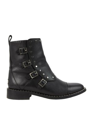 Jimmy Choo, Bottines de cowboy / motard - black