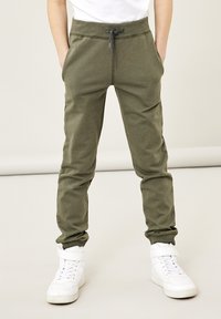 Name it NKMSWEAT PANT - Treniņtērpa apakšdaļas - brown