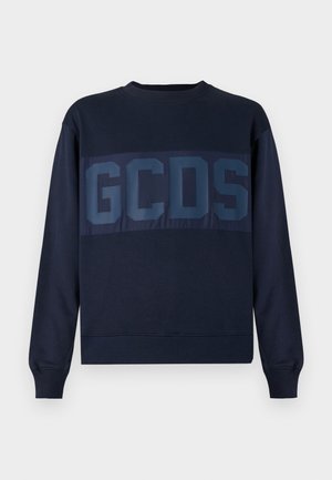 BAND LOGO CREWNECK - Sweatshirt - deep blue
