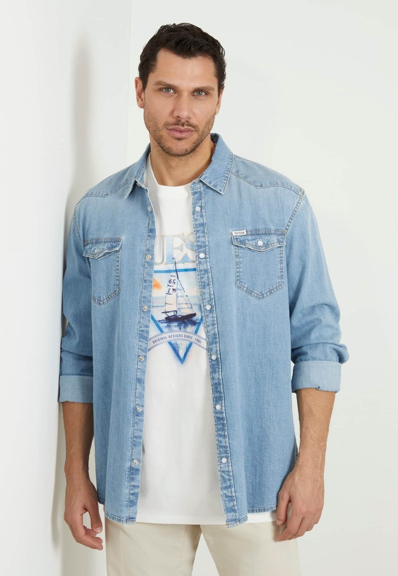 Guess - Pluus - blau, Suurenda