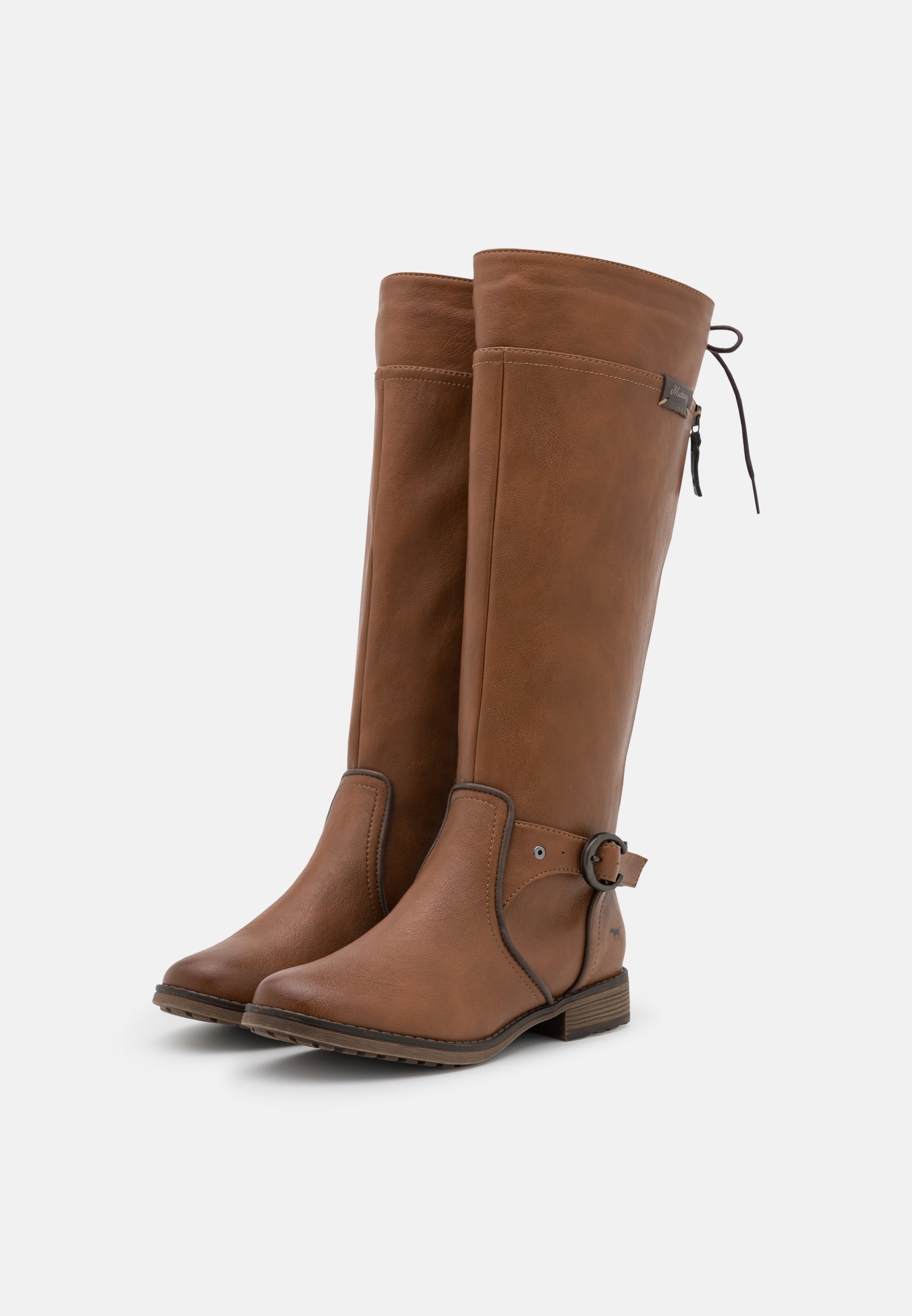 Mustang Botas con cordones - cognac/coñac - Zalando.es