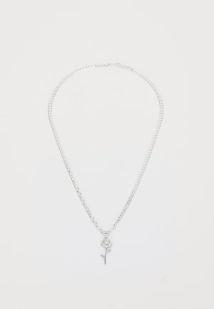 STERLING SILVER ROSE CHAIN UNISEX - Necklace - silver-coloured