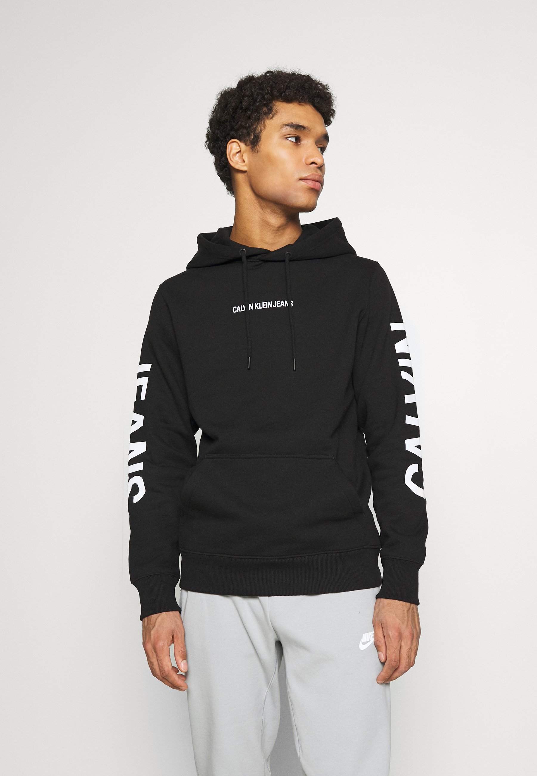 calvin klein jeans black hoodie