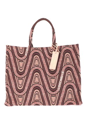 Coccinelle NEVER WITOUT J WAVES - Cabas - mul camel   carru