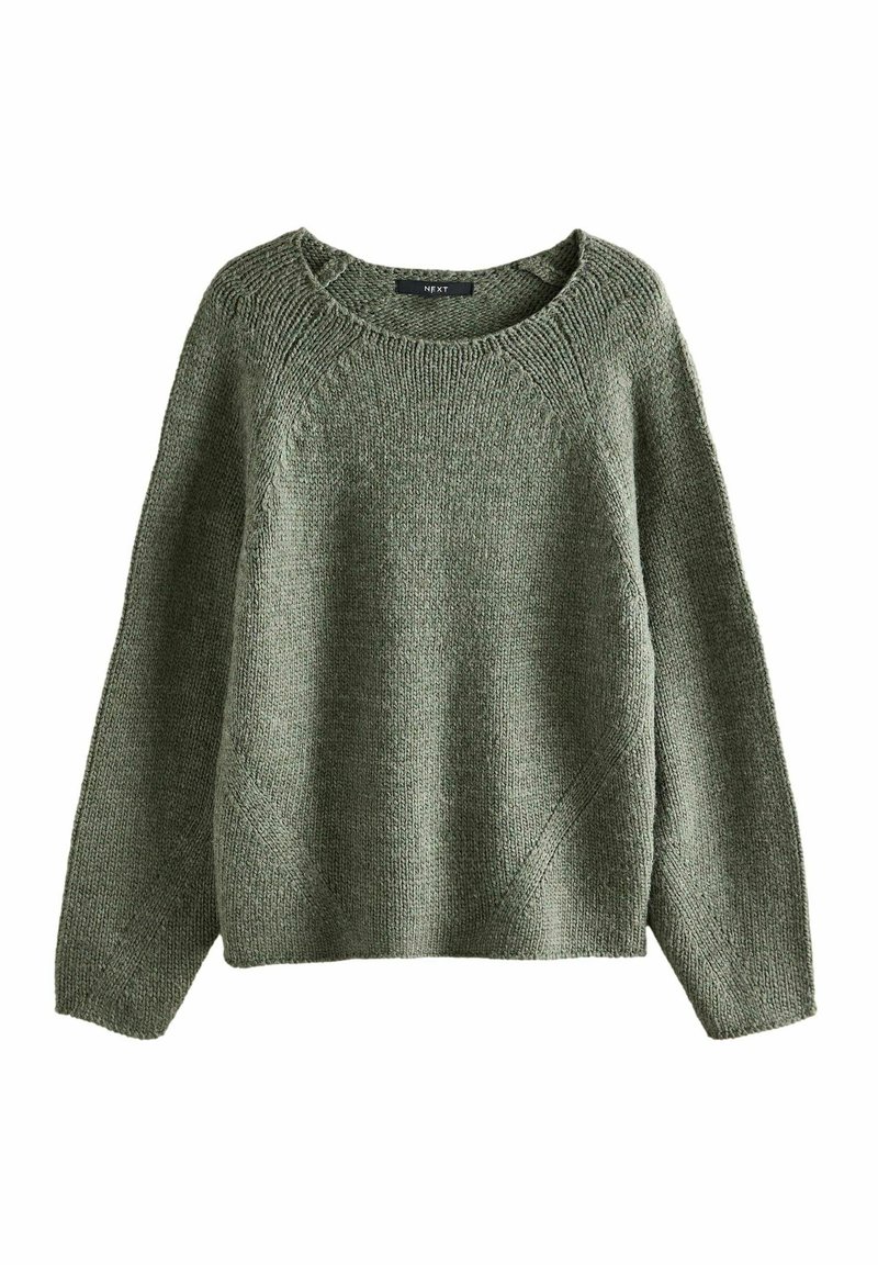 Next Svetrík - green khaki